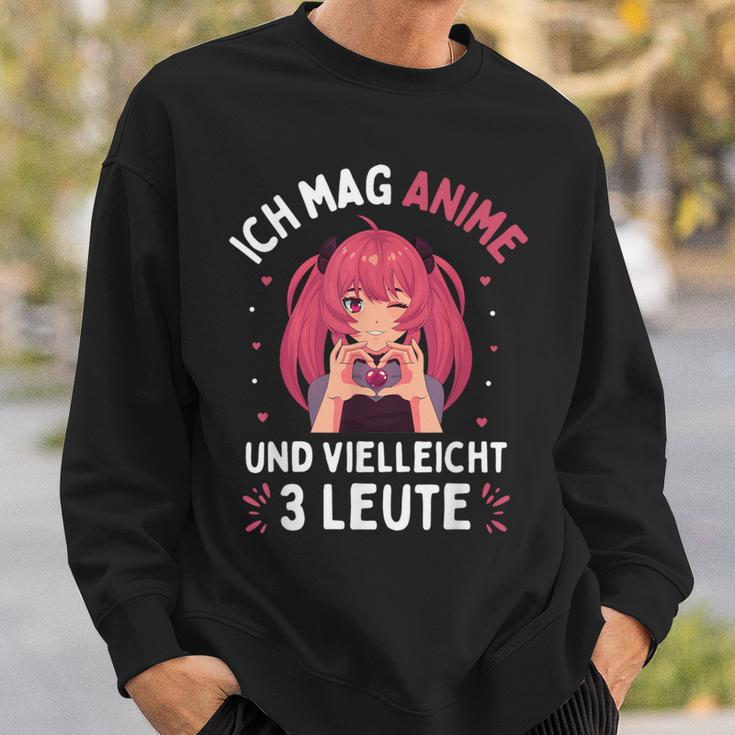 I Like Anime And Maybe 3 People Japanese Manga Sweatshirt Geschenke für Ihn