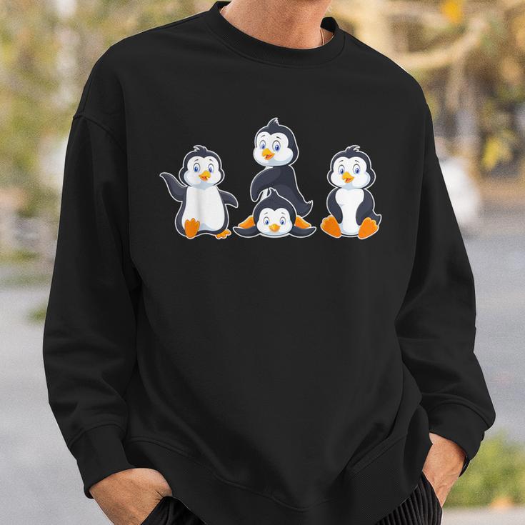 Antarctic Animal For Children Penguin Sweatshirt Geschenke für Ihn