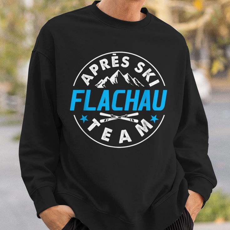 Apres Ski Flachau Team Skier Winter Holiday Costume Sweatshirt Geschenke für Ihn