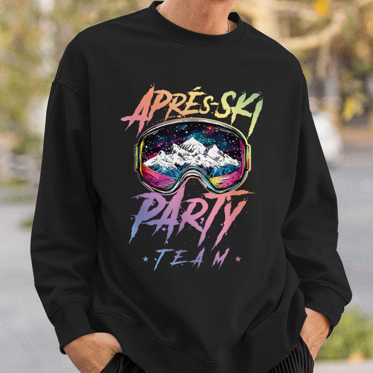 Apres Ski Party Team 2025 Colourful Sweatshirt Geschenke für Ihn