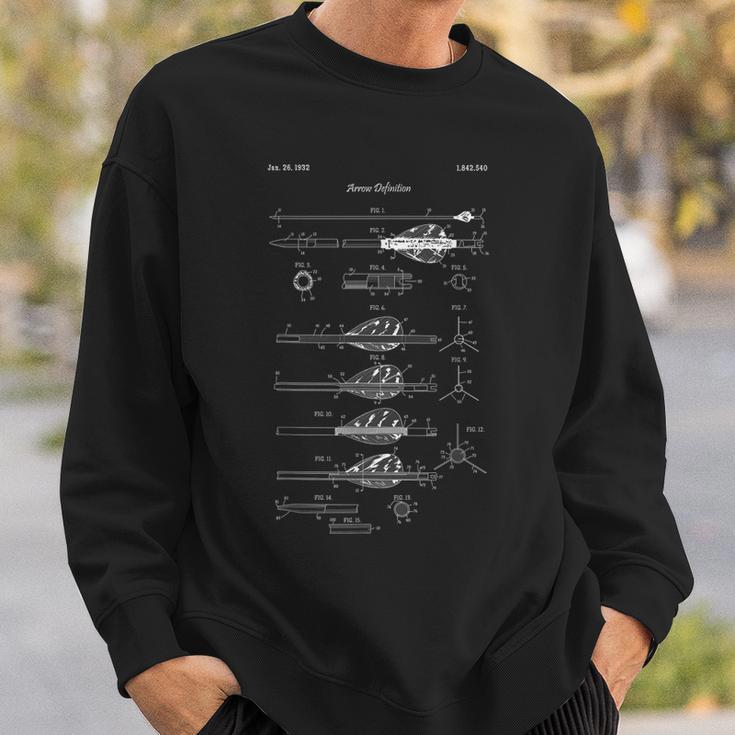 Archer Arrow Definition Archery Sweatshirt Geschenke für Ihn