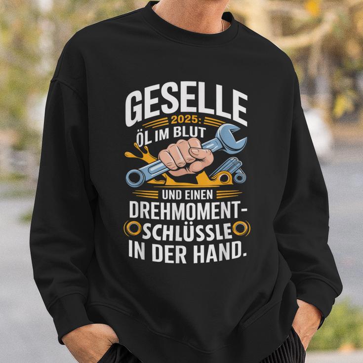 Azubi Ausbildung Bestandene Gesellenprüfung Geselle 2025 Sweatshirt Geschenke für Ihn