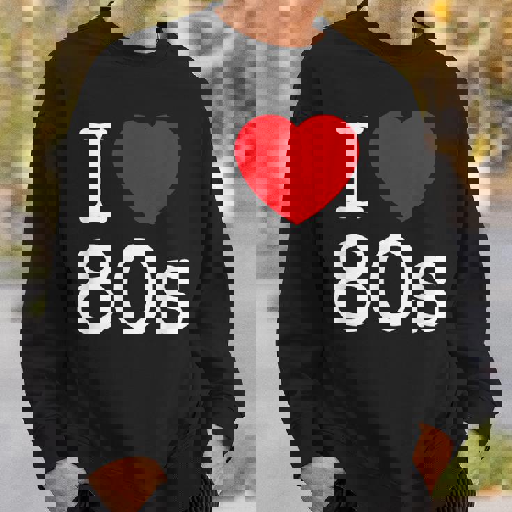 Back To 80'S Intage Retro I Love 80'S Graphic Camisa de entrenamiento Regalos para él