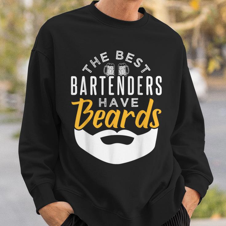 Bartender For Bartenders With Beards Sweatshirt Geschenke für Ihn