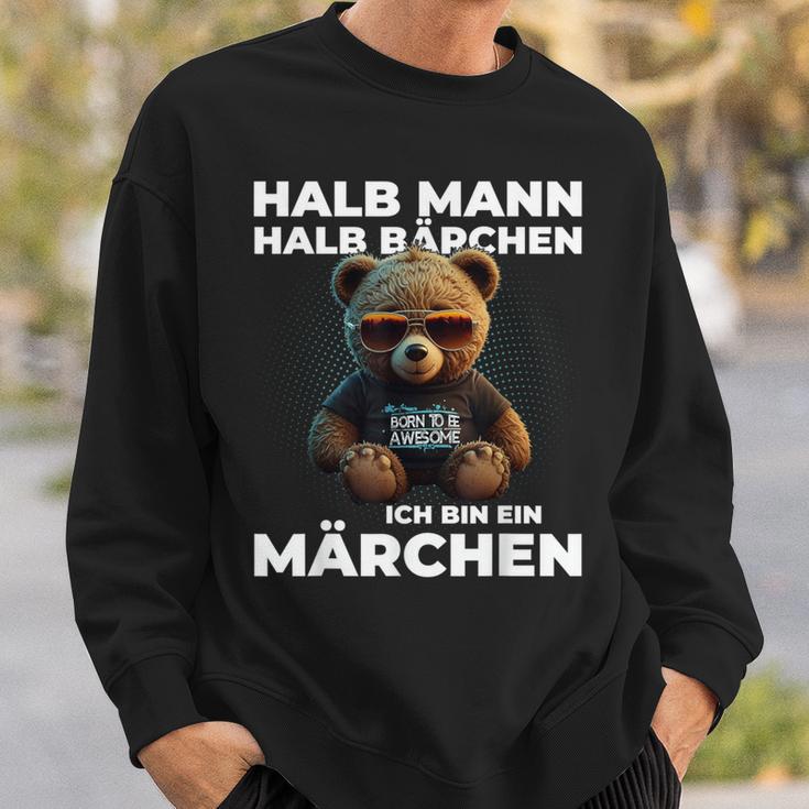 Bear Half Man Half Bear Fairy Tale Partner Sweatshirt Geschenke für Ihn