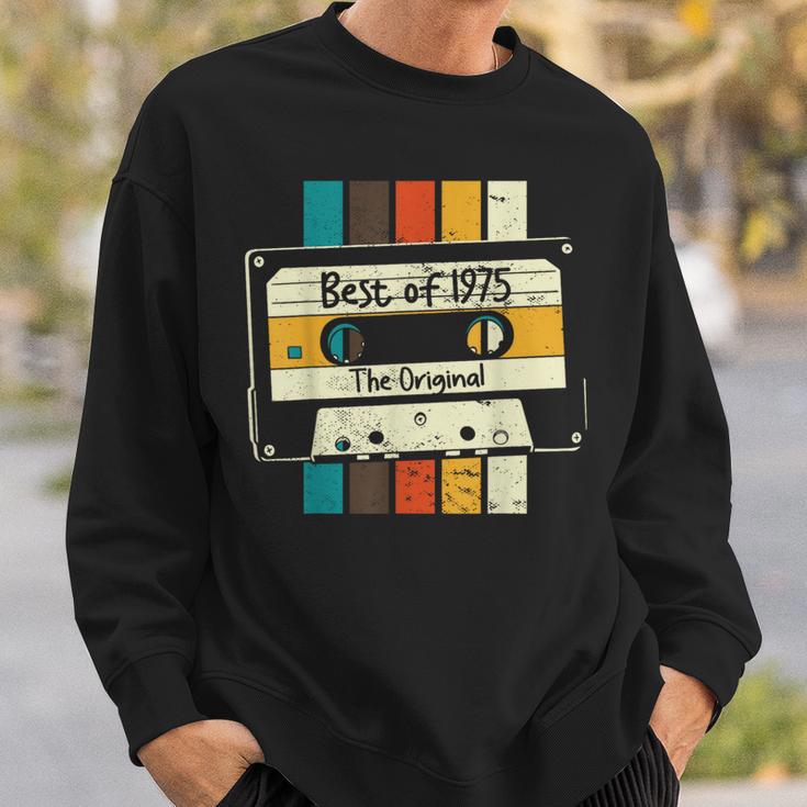 Best Of 1975 Retro Mixtape Cassette 49Th Birthday Sweatshirt Geschenke für Ihn