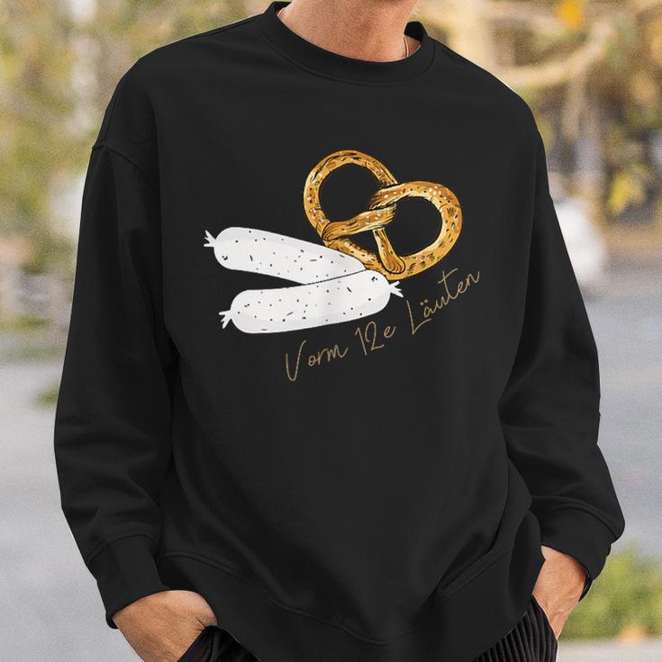 Boarisch Bavarian Sausage Bavarian Pretzel Sweatshirt Geschenke für Ihn