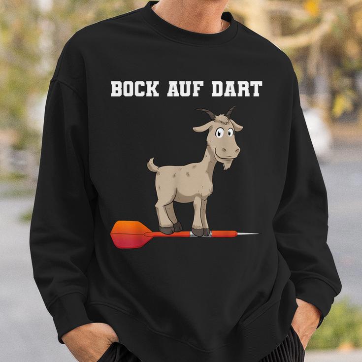 Bock Auf Dart Darts Dart Player Sweatshirt Geschenke für Ihn