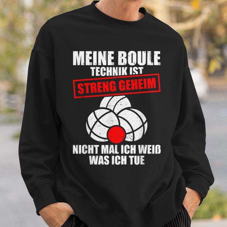 My Boule Technique Petanque Boule Sweatshirt Geschenke für Ihn