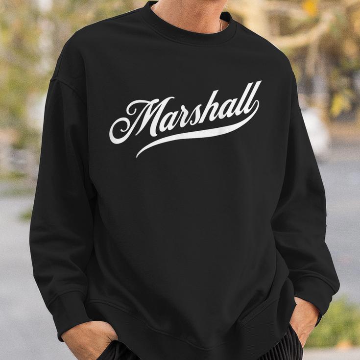 Boys First Name Marshall Idea Sweatshirt Geschenke für Ihn