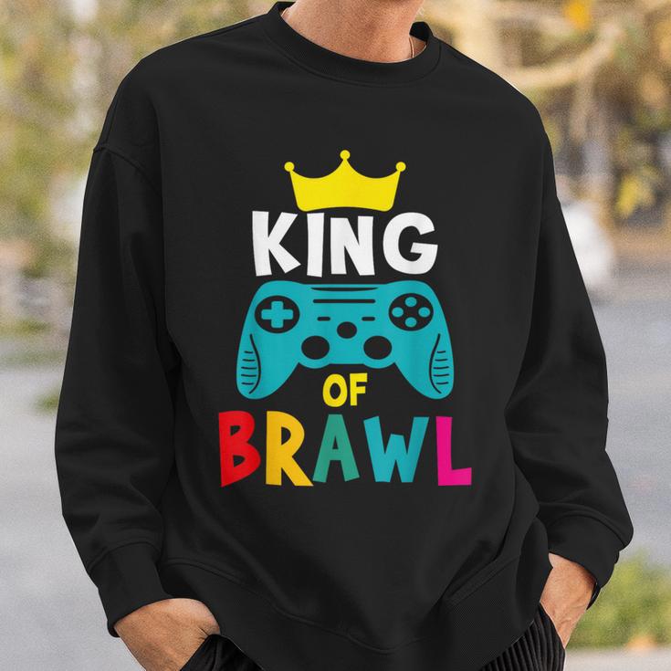 Brawl King Gamer Brawler Brawl Sweatshirt Geschenke für Ihn