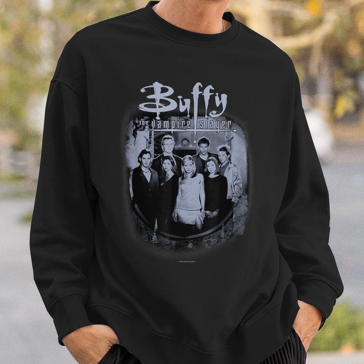 Buffy Theampire Slayer Distressedintage Scooby Gang Sweatshirt Geschenke für Ihn