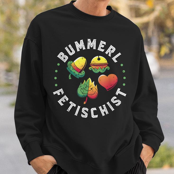 Bummerl Fetish Sheephead Card Game Schnapsen Cotton Sweatshirt Geschenke für Ihn