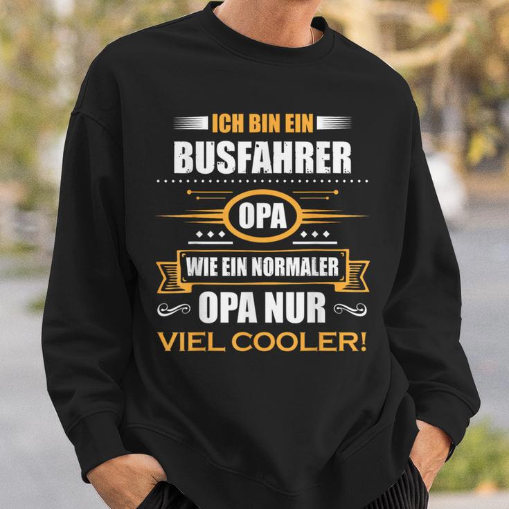 Bus Driver Grandpa Sweatshirt Geschenke für Ihn