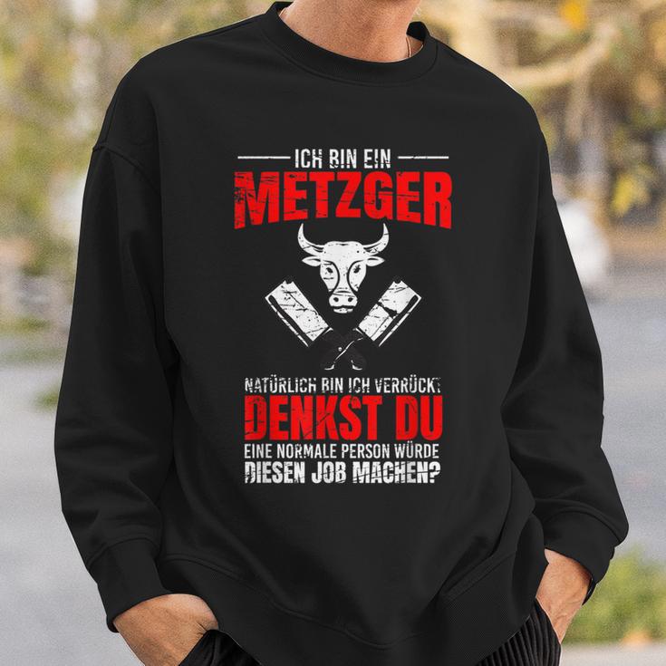 Butcher And Fleischer Sayings I Battle Motif Sweatshirt Geschenke für Ihn