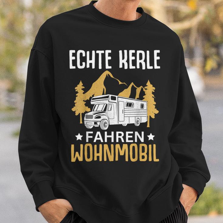 Campen Echte Kerle Fahren Wohnmobil Camping Sweatshirt Geschenke für Ihn