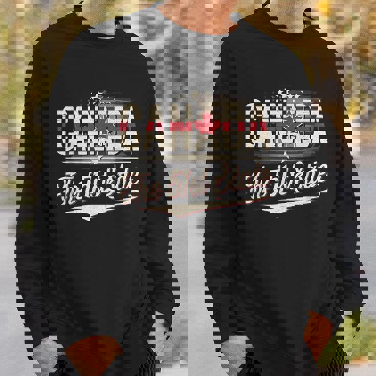 Canada The 51 State Trump Canada US State Sweatshirt Gifts for Him