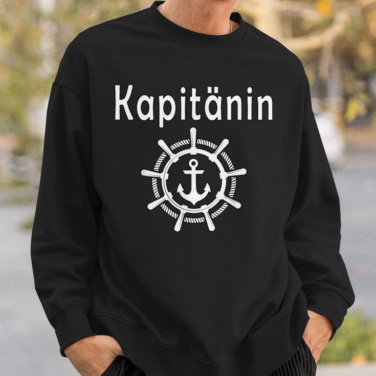 Captain Boat Driving Licence Bestanden Sailing S Sweatshirt Geschenke für Ihn