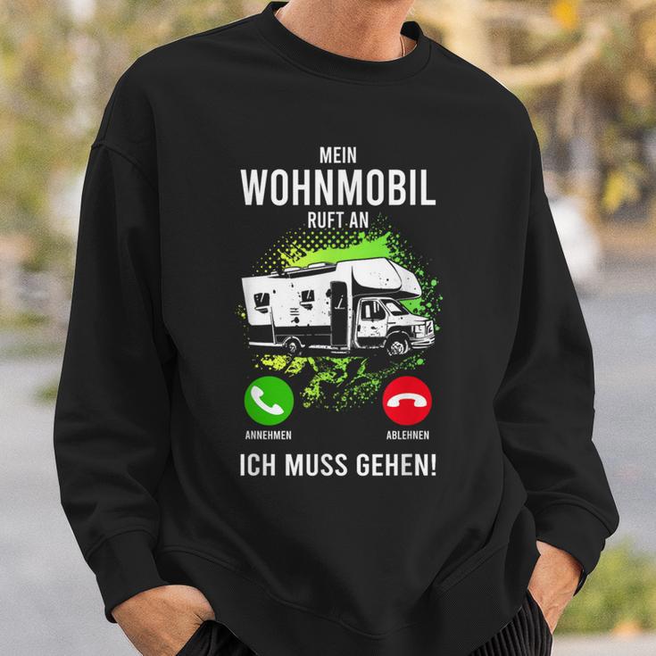 My Caravan Call An Camper Motorhome Camping Bus Sweatshirt Geschenke für Ihn