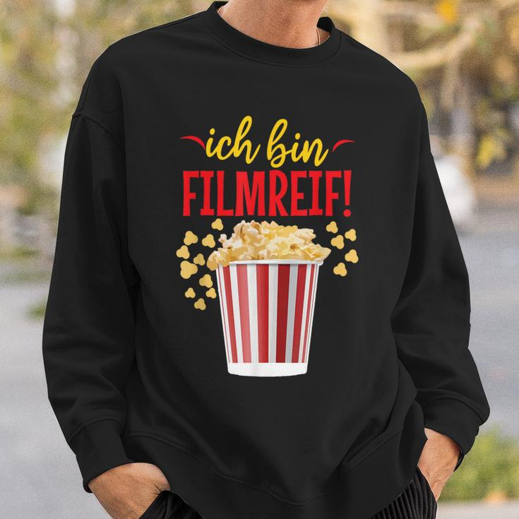 Carnival I Am Film Hoop Popcorn Fun Sweatshirt Geschenke für Ihn