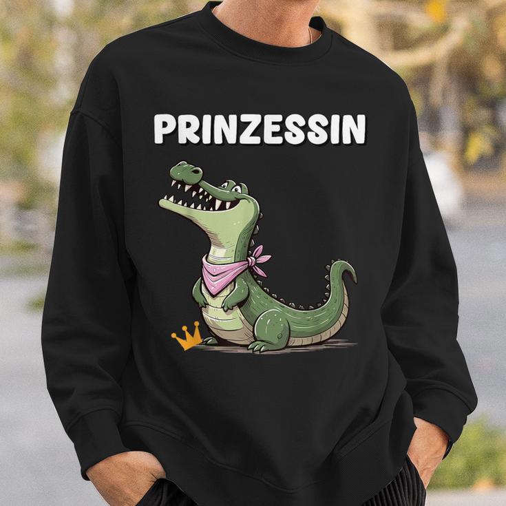 Carnival Princess Crocodile Cologne Alaaf Cologne Sweatshirt Geschenke für Ihn