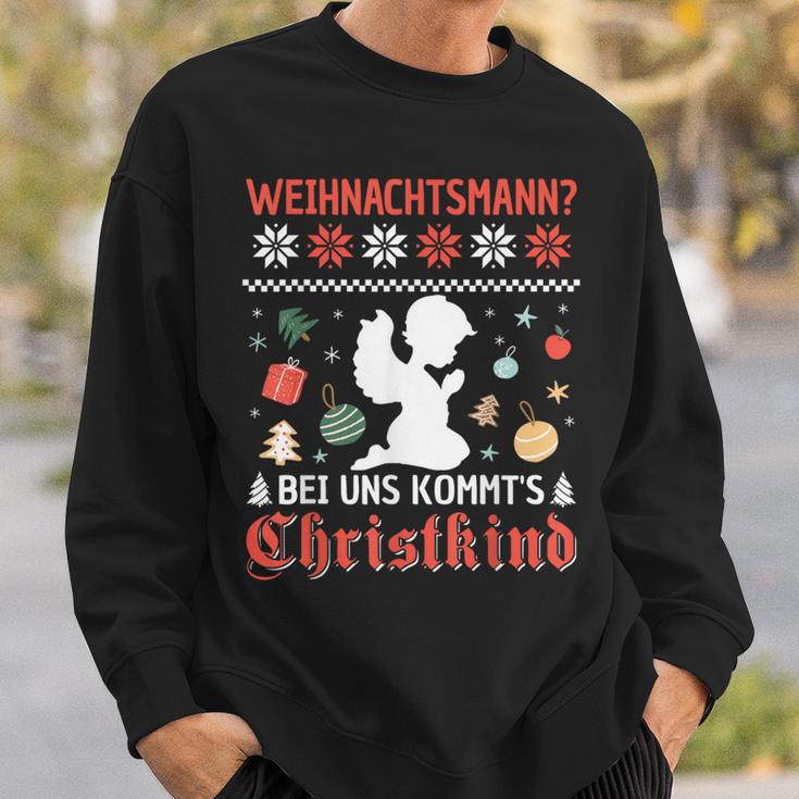 Christkind Santa Claus Christmas Sweatshirt Geschenke für Ihn