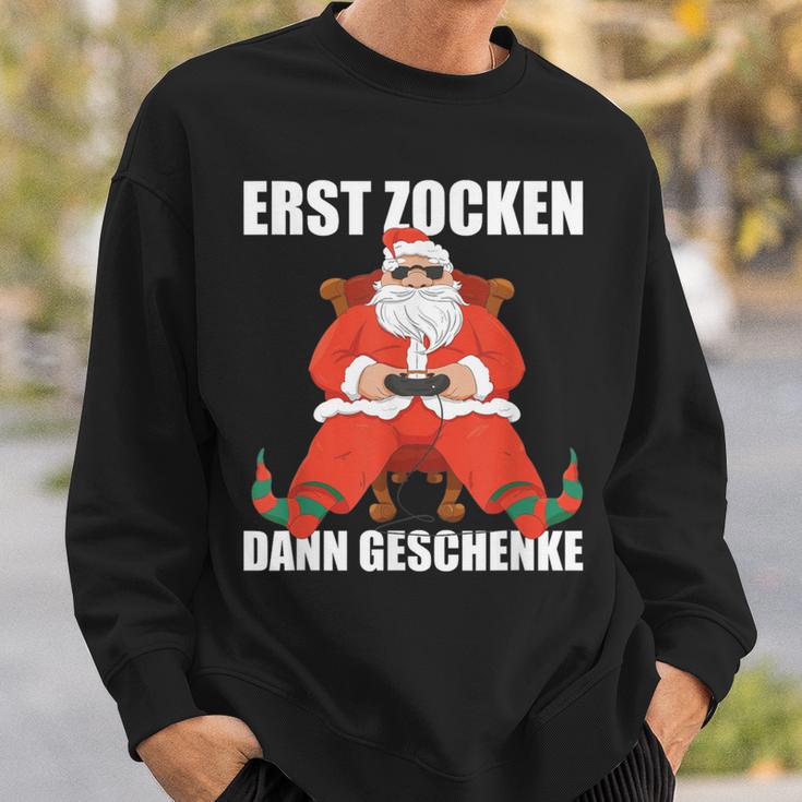 Christmas And Gaming Sweatshirt Geschenke für Ihn