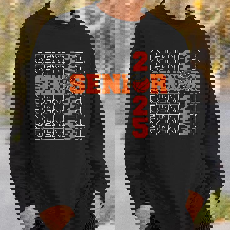 Class Of 2025 Basketball Senior Night Sweatshirt Gifts for Him