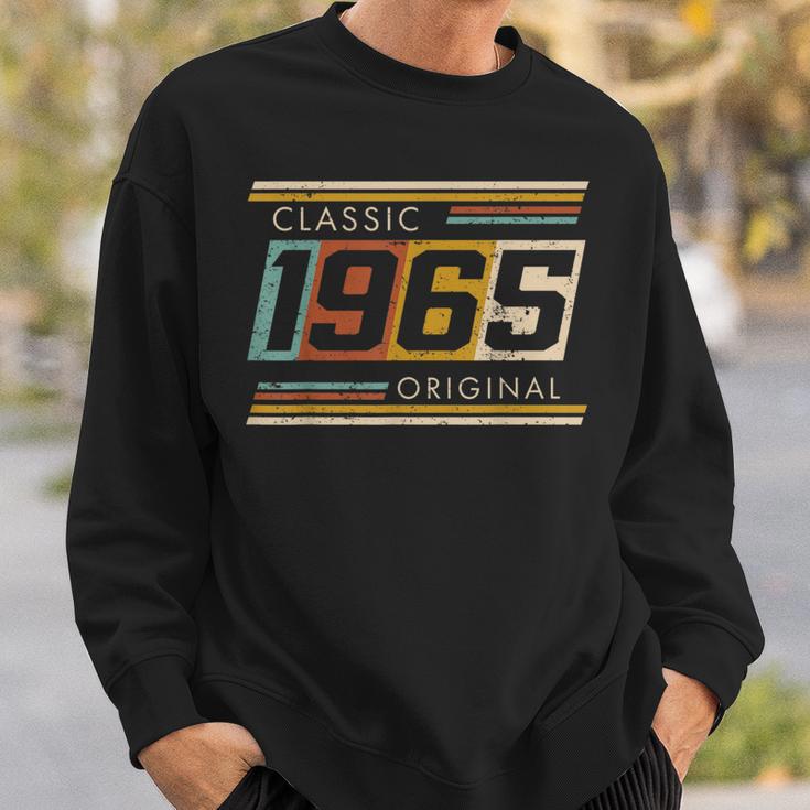 Classic 1965 Originalintage Birthday Est 1965 Edition Sweatshirt Geschenke für Ihn