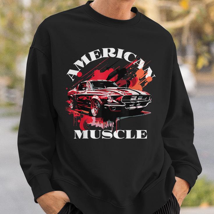 Classic American Muscle Car Sweatshirt Geschenke für Ihn