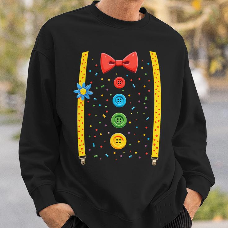 Clown Top Carnival Costume Circus Jester Children's Fancy Dress Sweatshirt Geschenke für Ihn