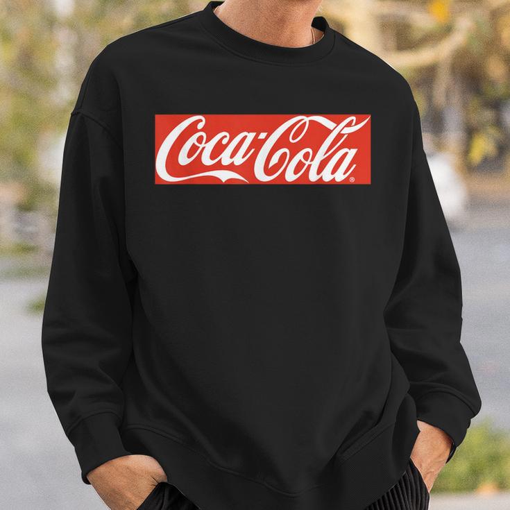 Coca-Cola Block Logo Sweatshirt Geschenke für Ihn