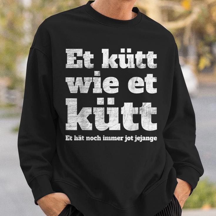 Cologne Et Kütt Wie Et Kütt Kölsch Fan Carnival In Cologne Cologne Sweatshirt Geschenke für Ihn