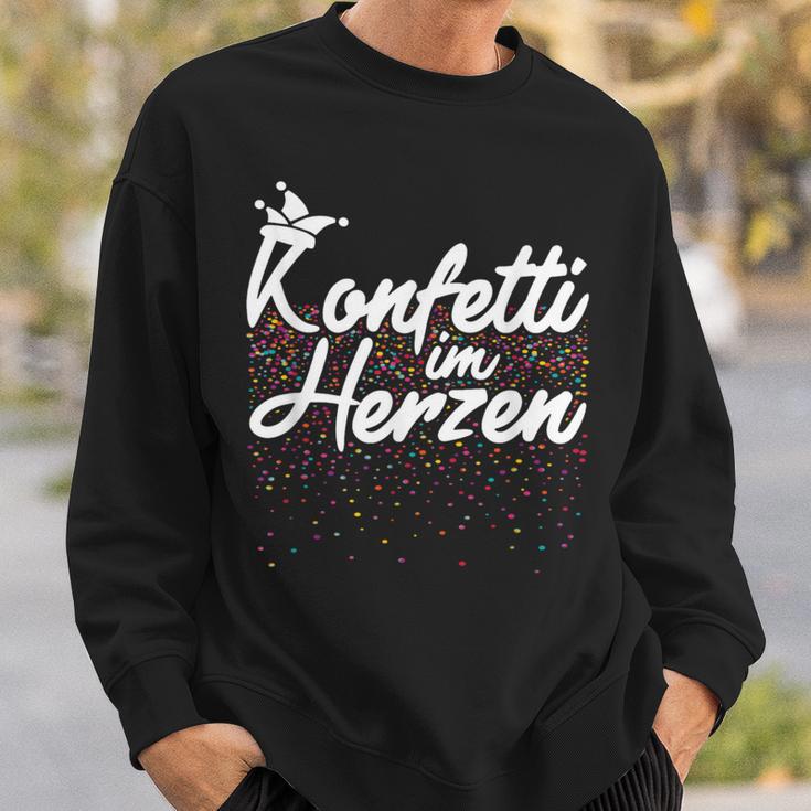 Confetti In The Heart Carnival Fancy Dress Confetti Costume Sweatshirt Geschenke für Ihn