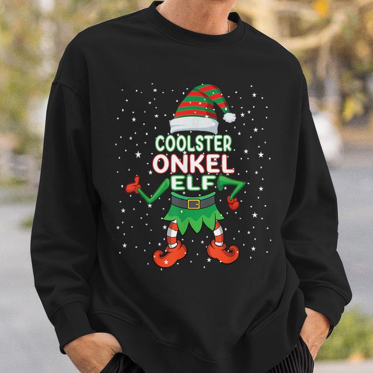 Coolster Uncle Elf Partner Look Family Outfit Christmas Sweatshirt Geschenke für Ihn