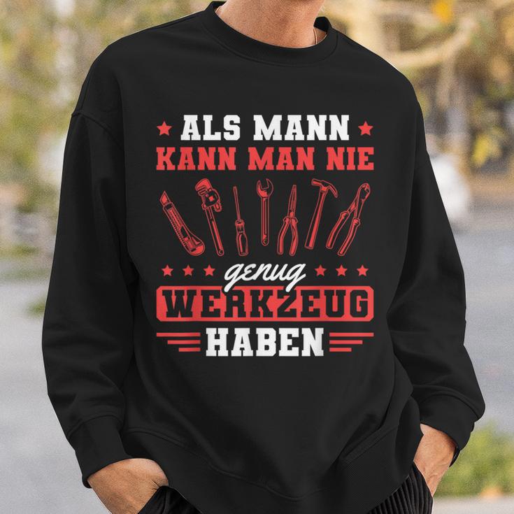 Craft Never Enough Tool Craftsman Sweatshirt Geschenke für Ihn