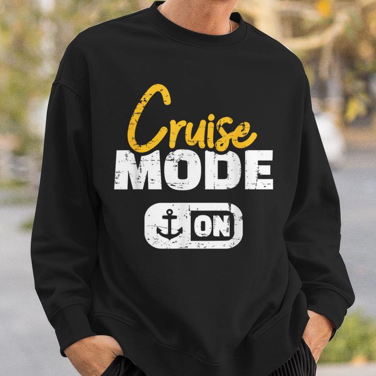 Cruise Cruise Mode On Sweatshirt Geschenke für Ihn