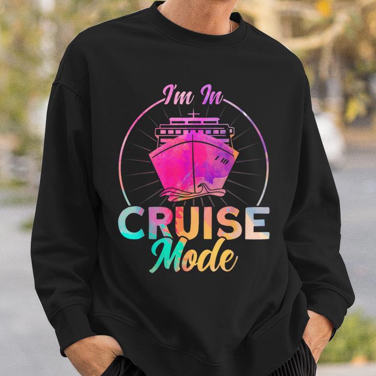 Cruise Cruise Mood Watercolour Family Group Sweatshirt Geschenke für Ihn