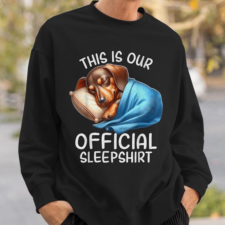 Dachshund Pyjamas Official Dachshund Sweatshirt Geschenke für Ihn