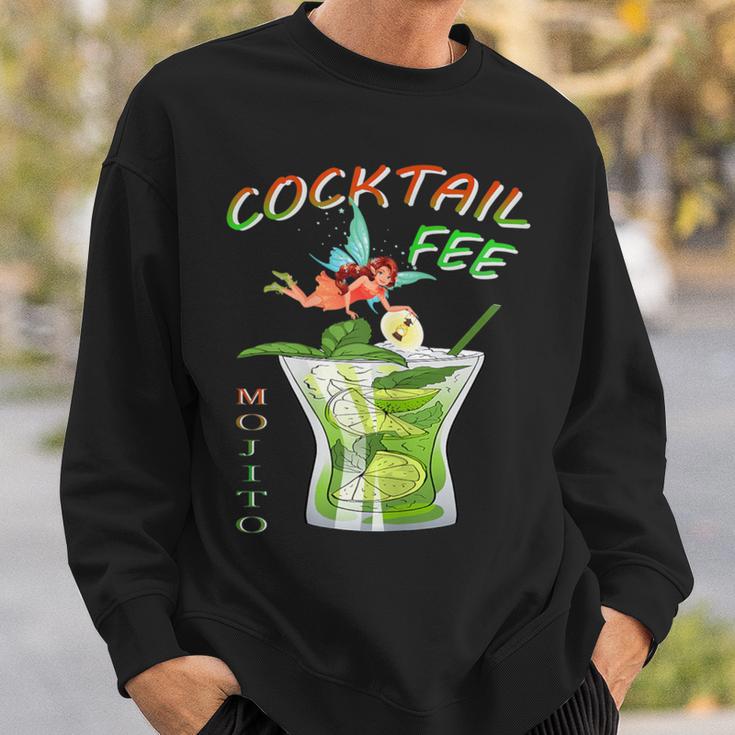 Damen Cocktail Fee Kostüm Sweatshirt Geschenke für Ihn