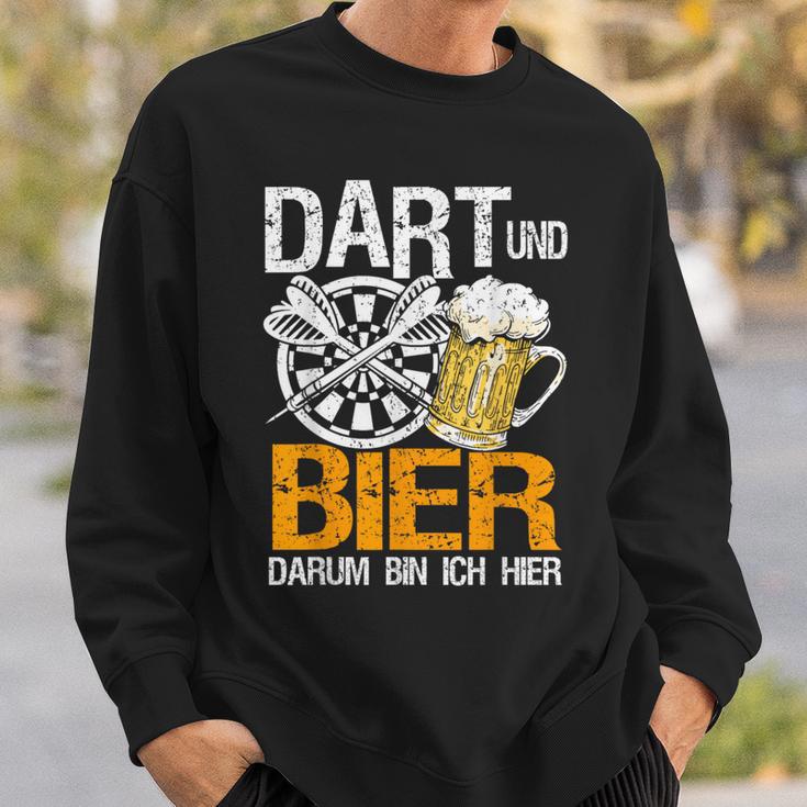 Dart Und Bier Das Gönn Ich Mir Darter Dart Player Jersey Sweatshirt Geschenke für Ihn