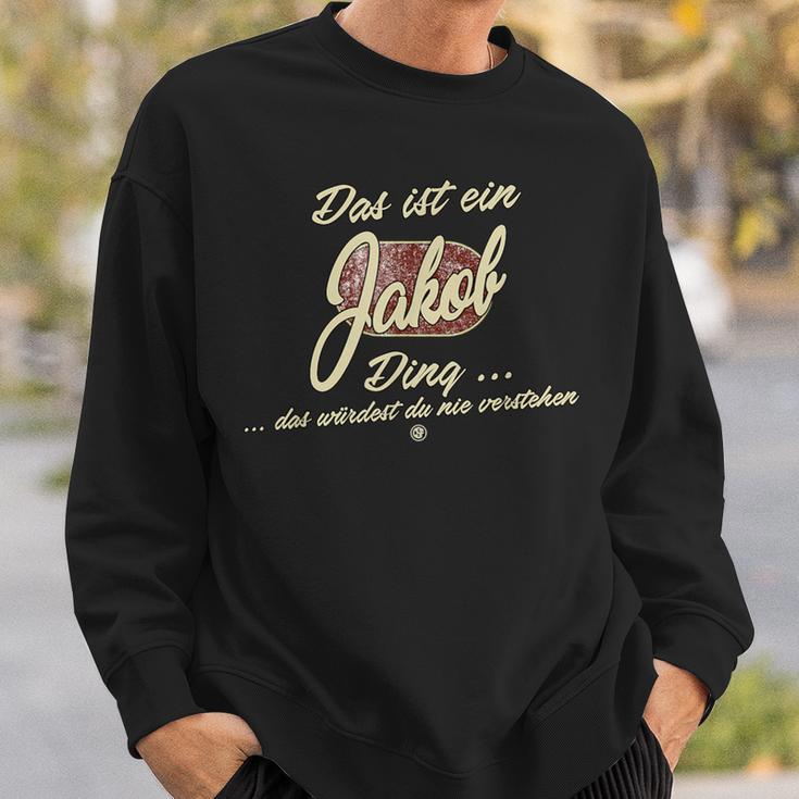 Das Ist Ein Jakob Ding Family Sweatshirt Geschenke für Ihn