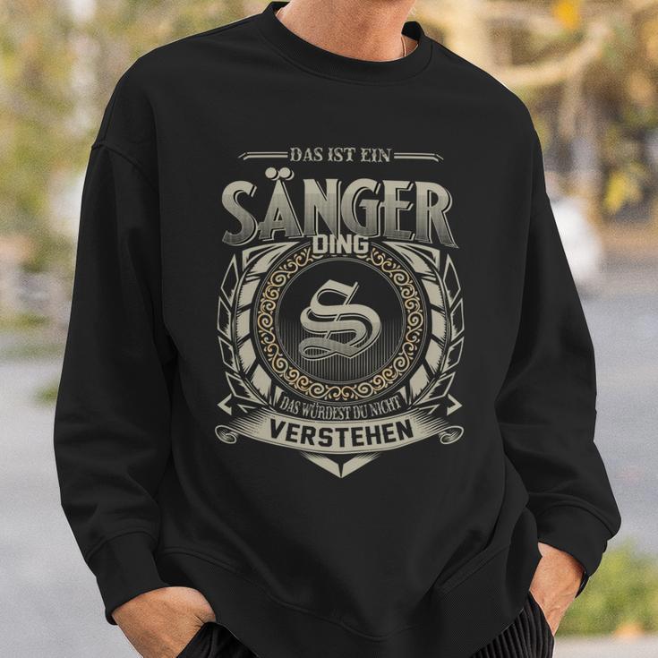 Das Ist Ein Saenger Ding Saenger Name Sweatshirt Geschenke für Ihn