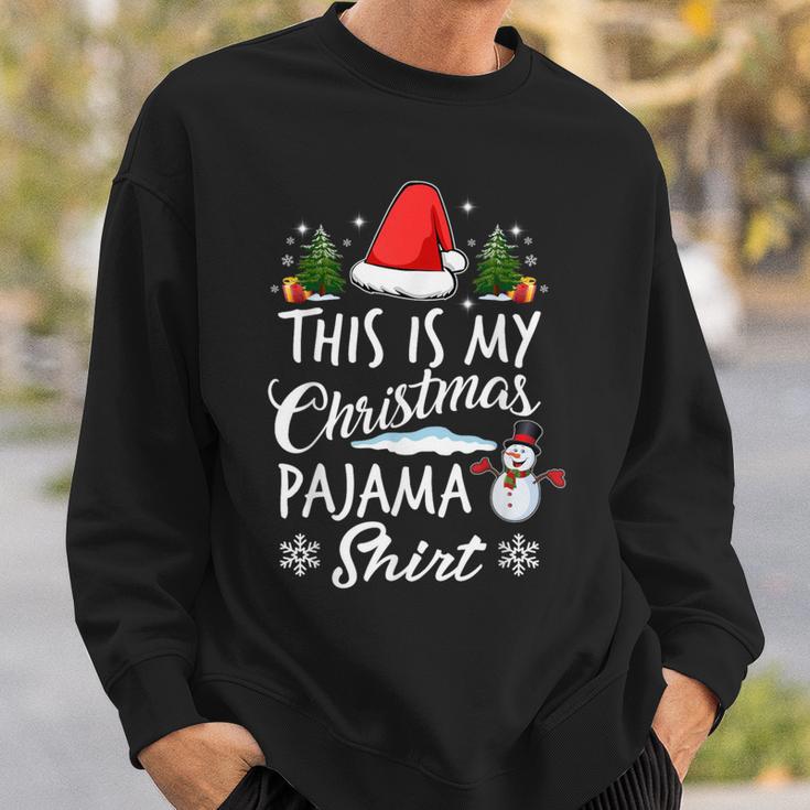 Das Ist Mein Christmas Pyjamas Matching Family Sweatshirt Geschenke für Ihn