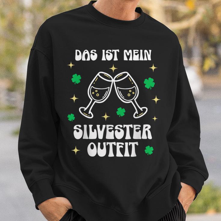 Das Ist Mein Silvester Outfit Party Outfits Silvesterfeier Sweatshirt Geschenke für Ihn