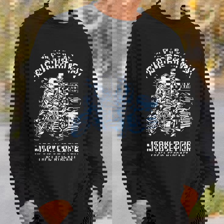 Nypd Fan Motards Et Motards Sweater e Cadeaux pour lui
