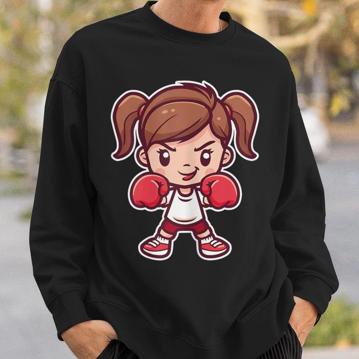 Dibujos Animados De Boxeo Para Niñas Camisa de entrenamiento Regalos para él