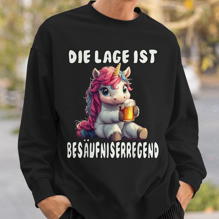 Die Lage Ist Besäufniserregend Carnival Costume Sweatshirt Geschenke für Ihn