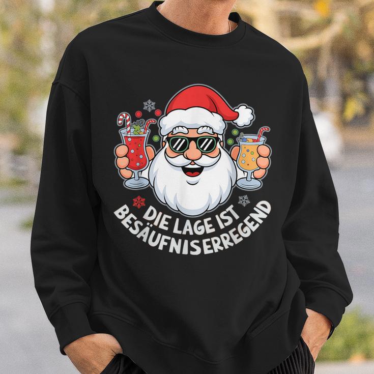 Die Lage Ist Besäufniserregend Christmas Sweatshirt Geschenke für Ihn