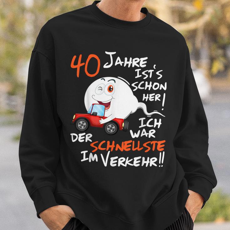 Die Legende Wird 40 Jahre 40S Birthday Sweatshirt Geschenke für Ihn